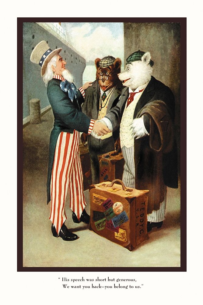 Teddy Roosevelts Bears: You Belong to Us art print by R.K. Culver for $57.95 CAD