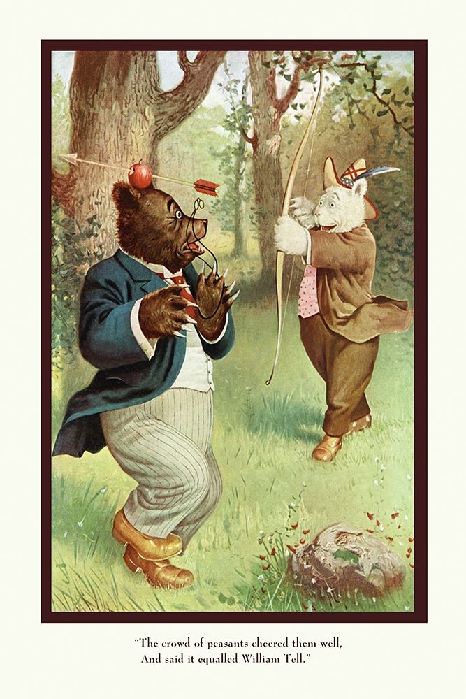 Teddy Roosevelts Bears: William Tell art print by R.K. Culver for $57.95 CAD