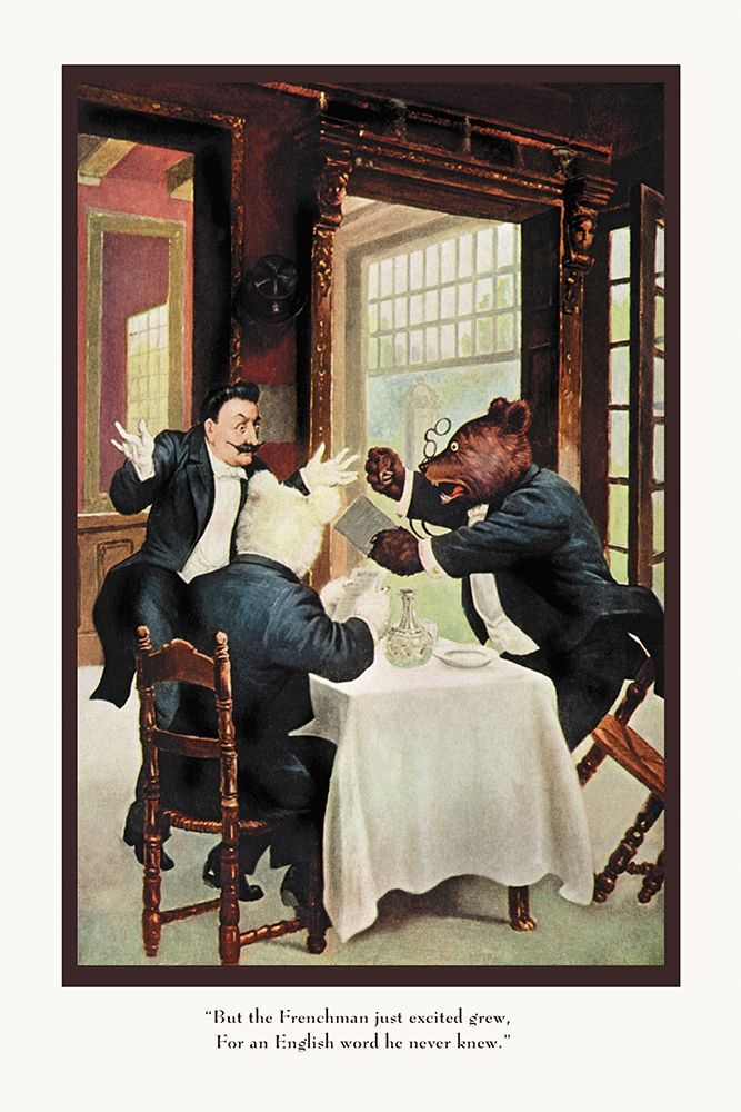Teddy Roosevelts Bears: The Frenchman art print by R.K. Culver for $57.95 CAD