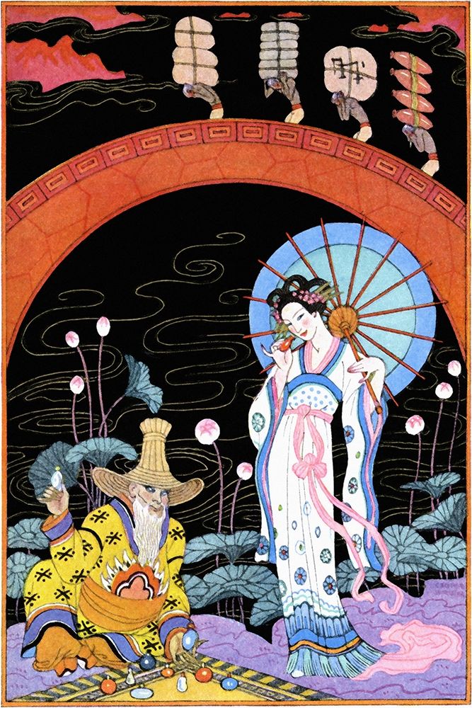 China art print by Georges Barbier for $57.95 CAD