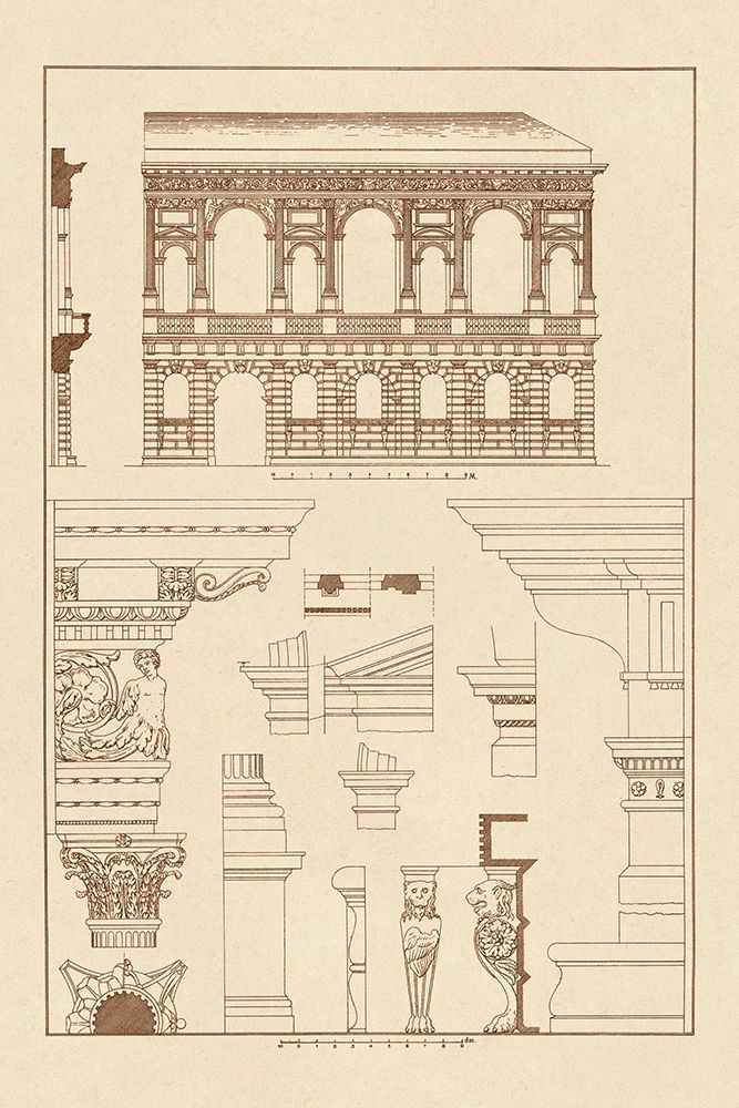 Palazzo Bevilacqua at Verona art print by J. Buhlmann for $57.95 CAD