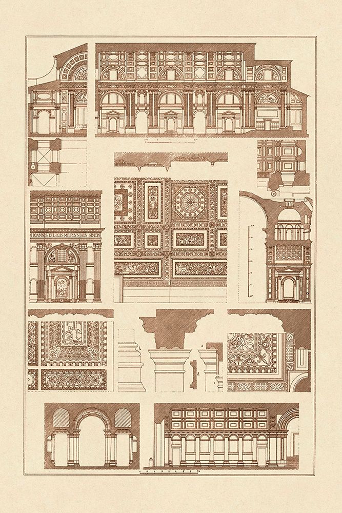 Barrel Vaults of the Renaissance art print by J. Buhlmann for $57.95 CAD