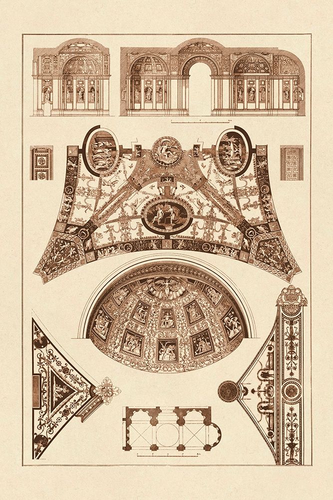 Cross Vaults of the Renaissance art print by J. Buhlmann for $57.95 CAD
