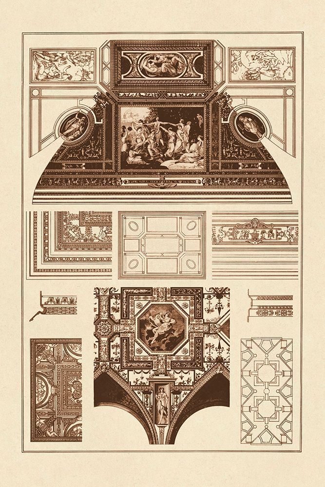 Cloister Vaults and Coved Ceilings art print by J. Buhlmann for $57.95 CAD
