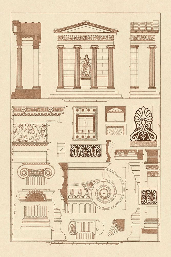 Temple of Nike Apteros at Athens art print by J. Buhlmann for $57.95 CAD