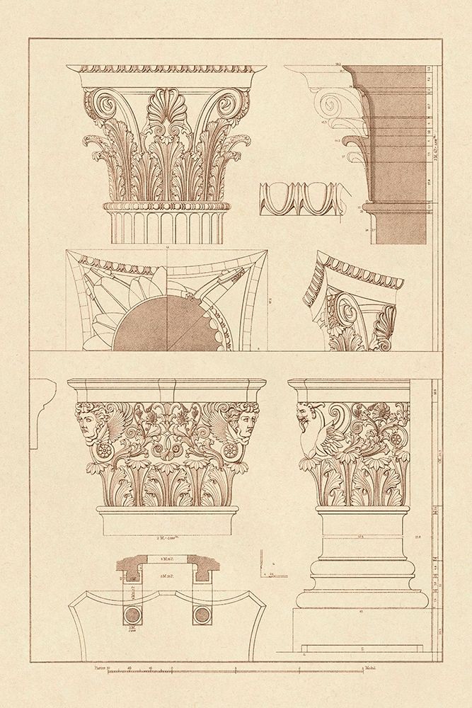 Ancient Capitals art print by J. Buhlmann for $57.95 CAD