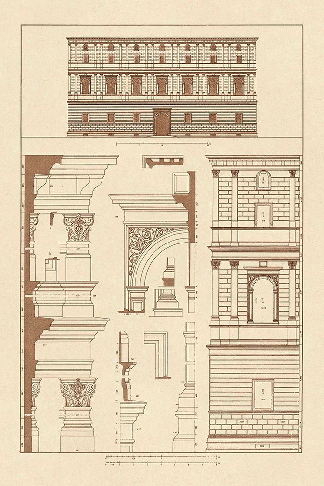 Palazzo Giraud at Rome art print by J. Buhlmann for $57.95 CAD