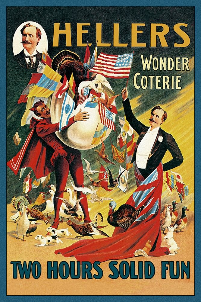 Magicians: Hellers Wonder Coterie art print by Adolph Friedlander for $57.95 CAD