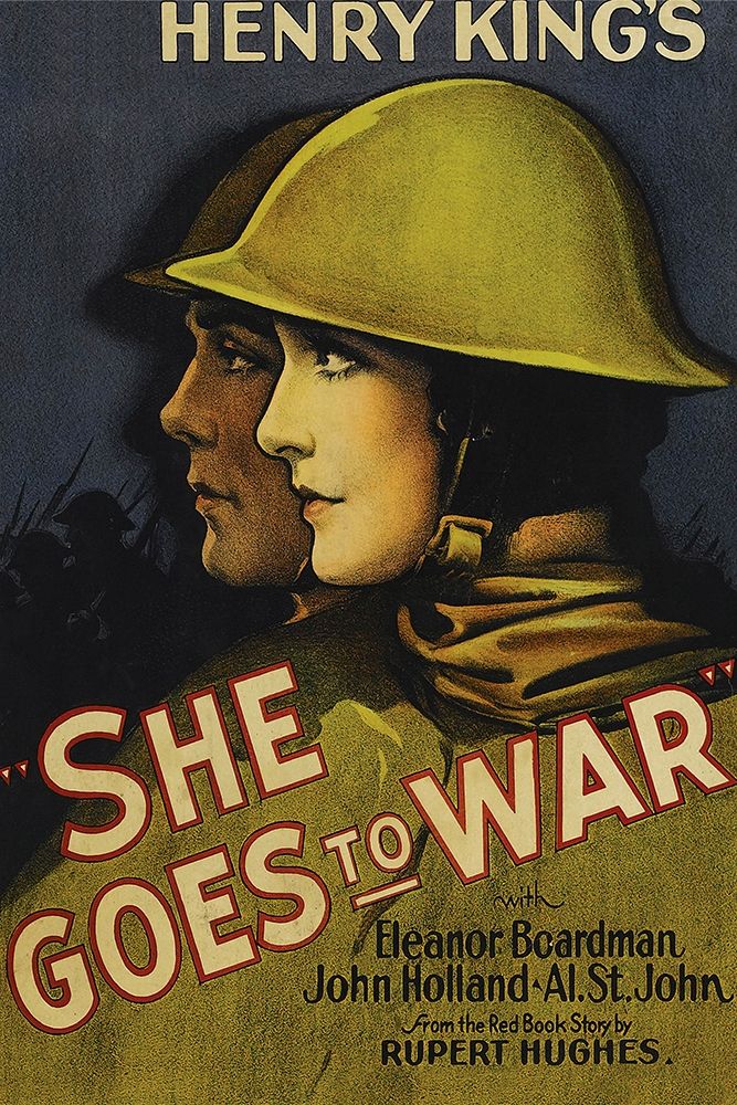Vintage Film Posters: She Goes to War art print by Unknown for $57.95 CAD