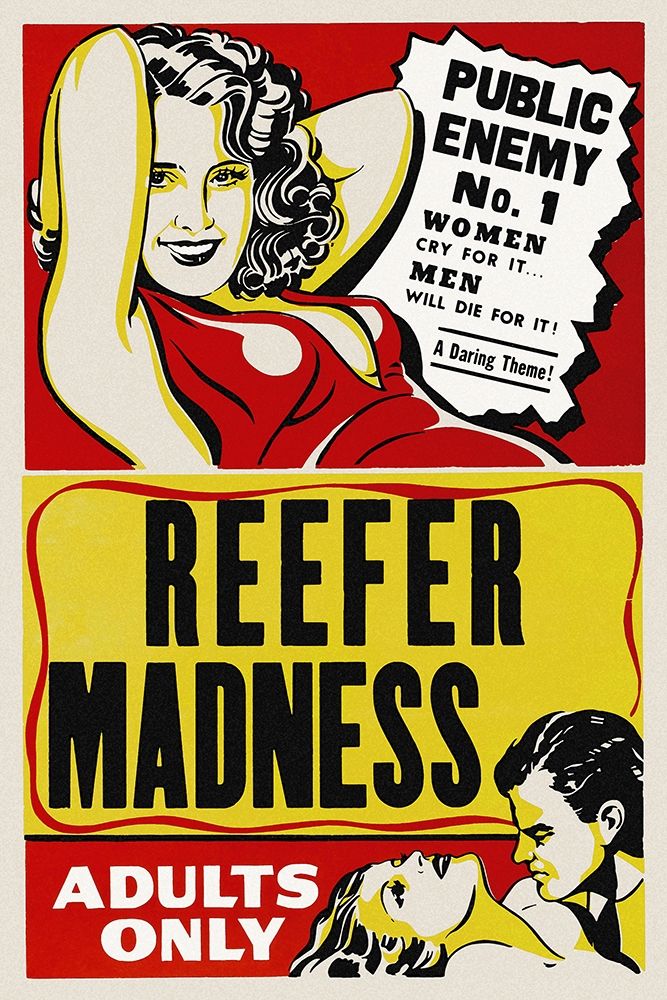 Vintage Vices: Reefer Madness art print by Vintage Vices for $57.95 CAD