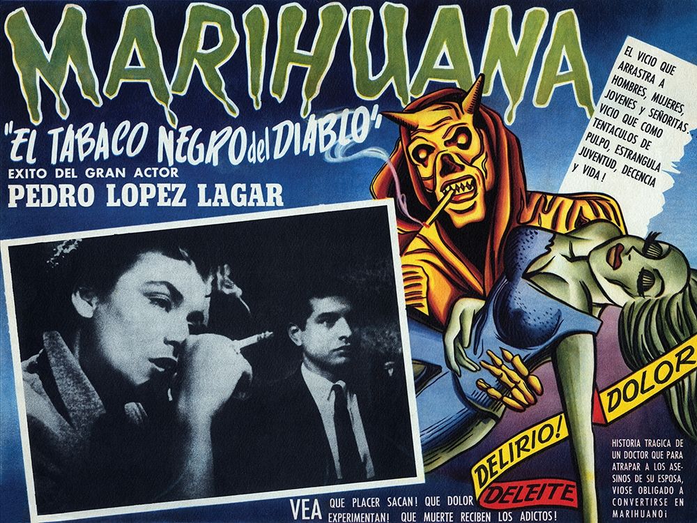 Vintage Vices: El Tobaco Negro del Diablo art print by Vintage Vices for $57.95 CAD