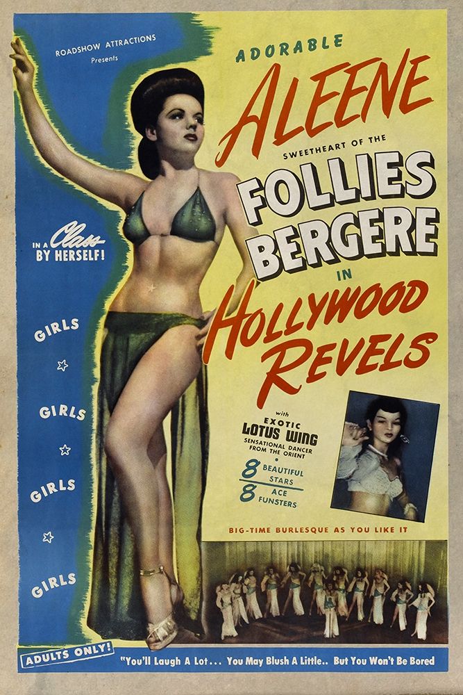 Vintage Vices: Adorable Aleene Follies Bergere in Hollywood Revels art print by Vintage Vices for $57.95 CAD