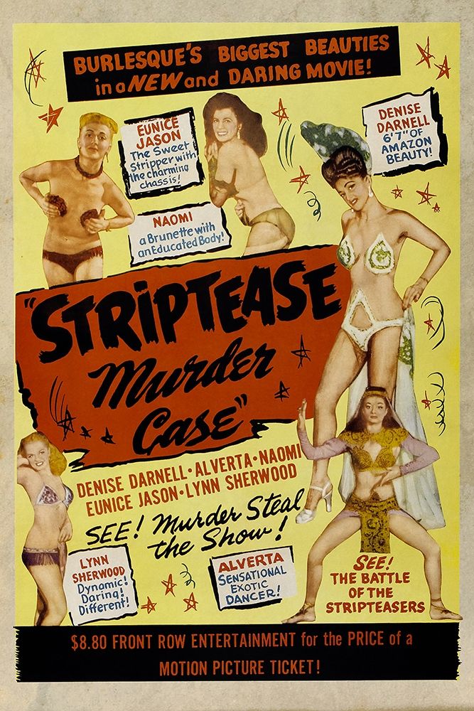 Vintage Vices: Striptease Murder Case art print by Vintage Vices for $57.95 CAD