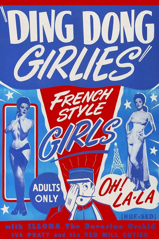 Vintage Vices: Ding Dong Girlies art print by Vintage Vices for $57.95 CAD