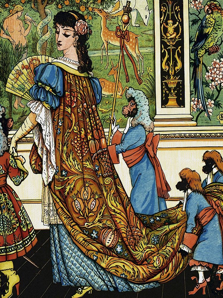 Beauty and the Beast - Beauty art print by Walter Crane for $57.95 CAD