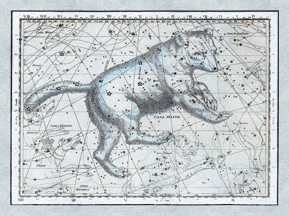 Maps of the Heavens: Ursa Major - The Great Bear art print by Alexander Jamieson for $57.95 CAD