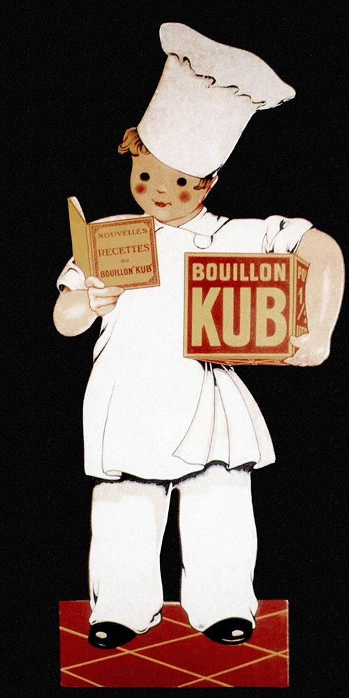 Cooks: Bouillon Kub art print by Advertisement for $57.95 CAD