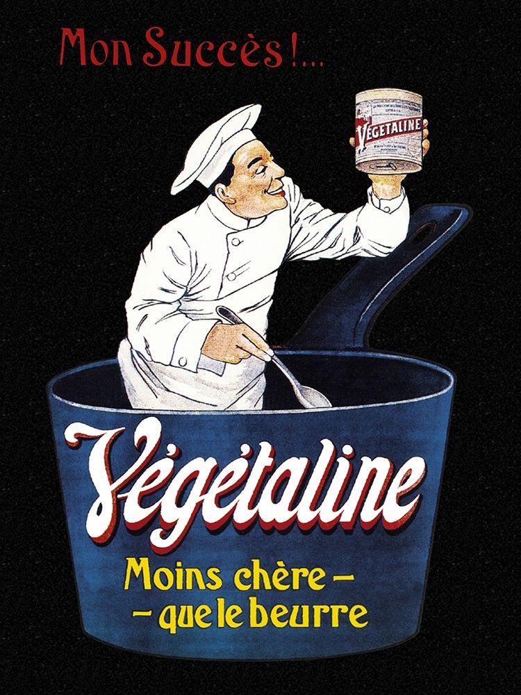 Cooks: Vegetaline art print by Advertisement for $57.95 CAD