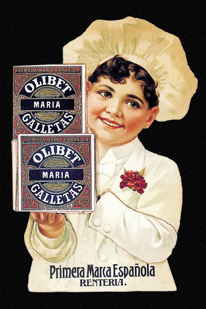 Cooks: Olibet Galletas art print by Advertisement for $57.95 CAD
