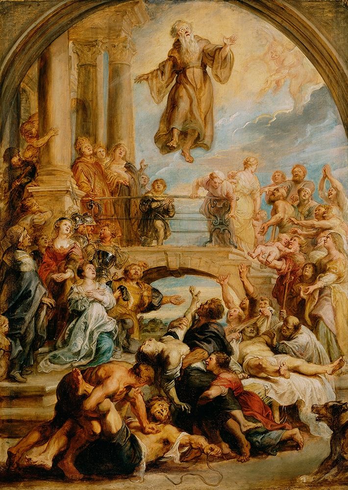The Miracles of Saint Francis of Paola art print by Peter Paul Rubens for $57.95 CAD