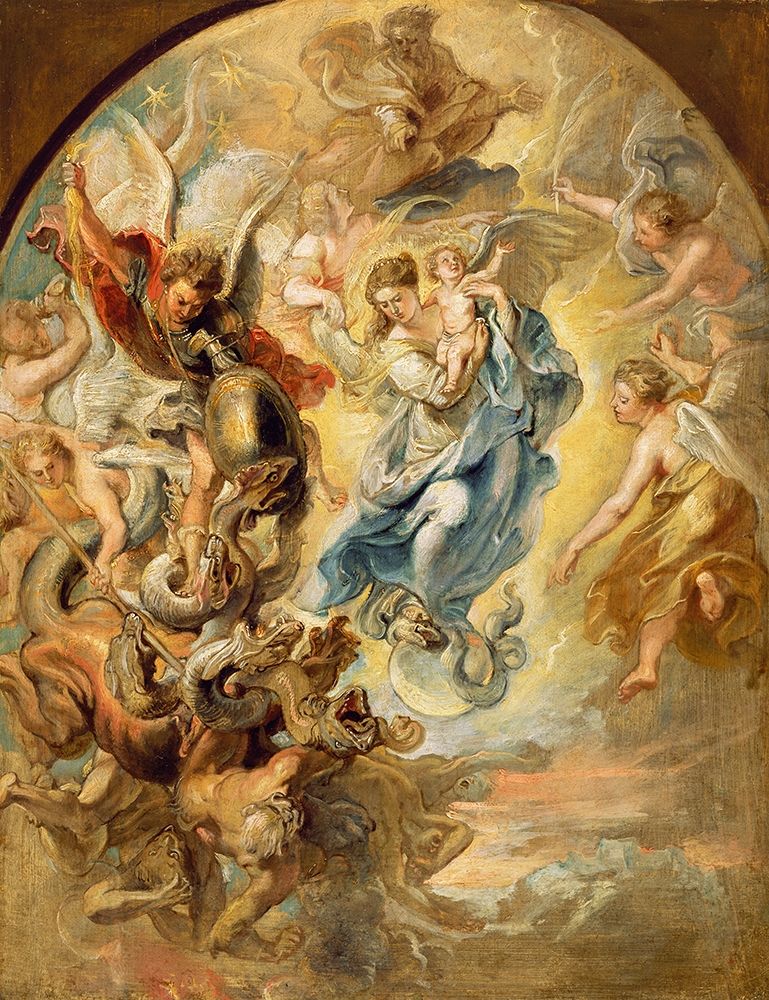 The Virgin as the Woman of the Apocalypse art print by Peter Paul Rubens for $57.95 CAD