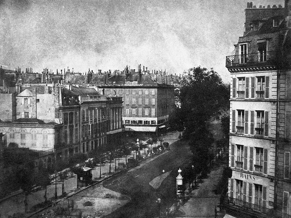 The Boulevards of Paris, May 1843 art print by William Talbot for $57.95 CAD
