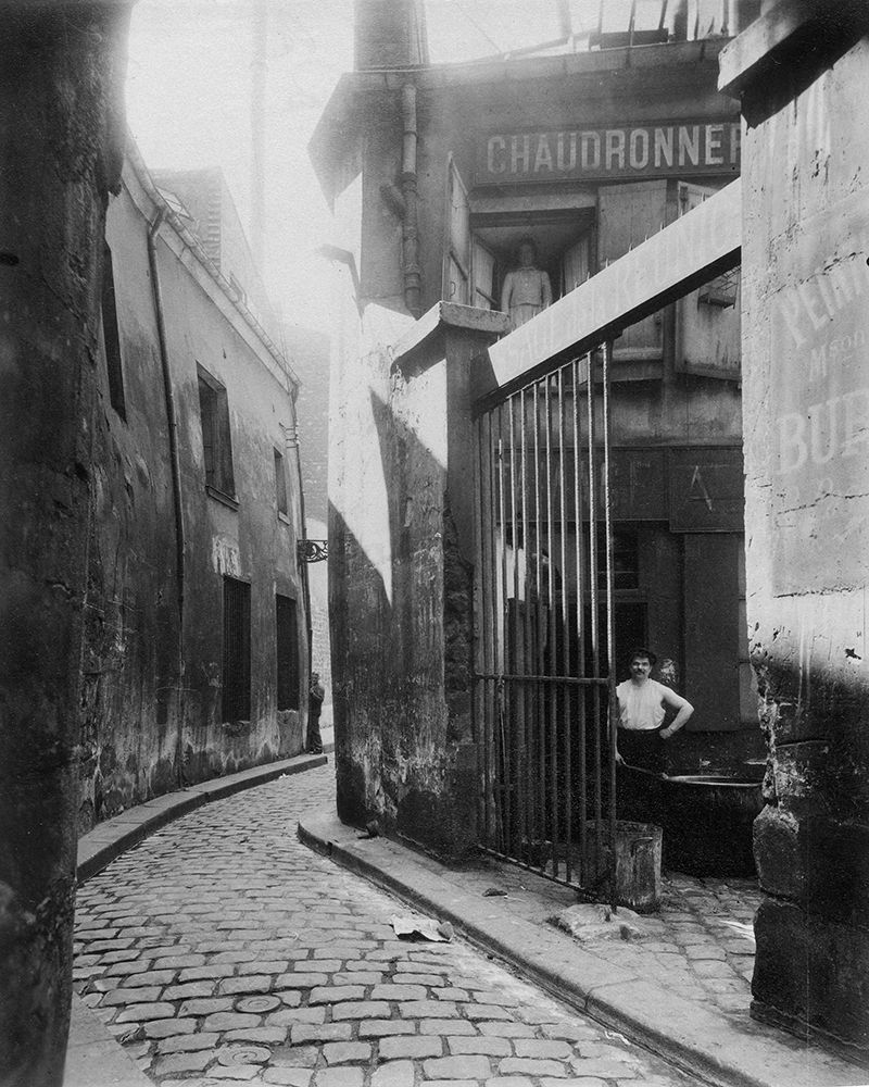 Paris, 1911 - Metalworkers Shop, passage de la Reunion art print by Eugene Atget for $57.95 CAD