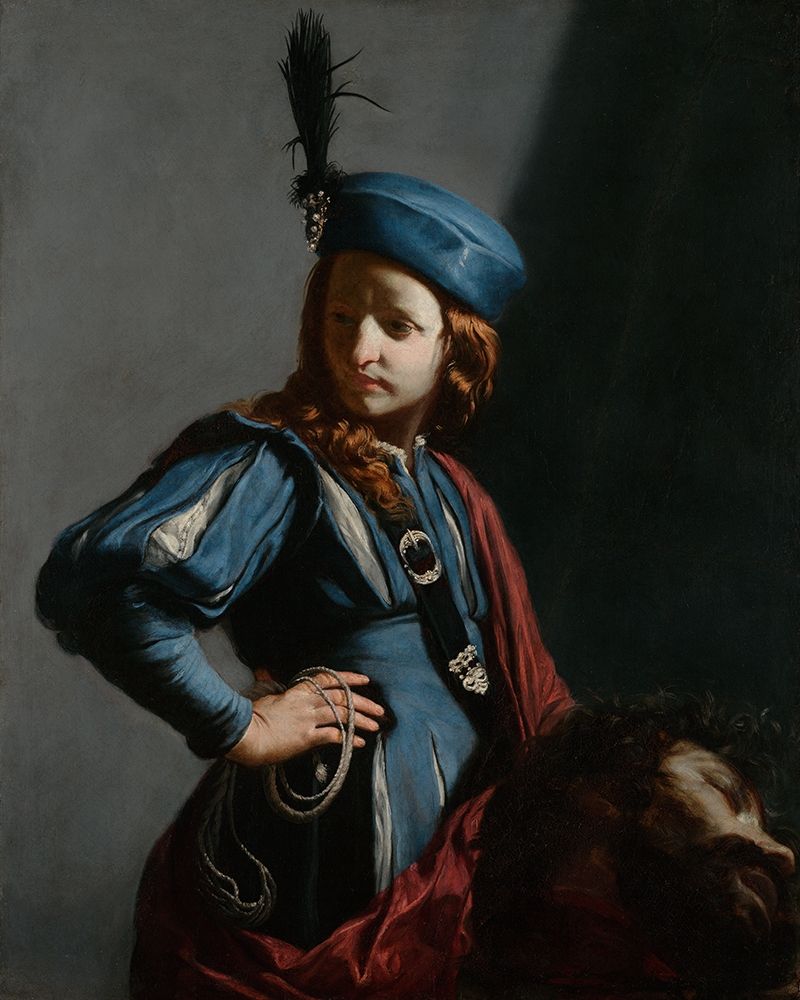 David with the Head of Goliath art print by Guido Cagnacci for $57.95 CAD