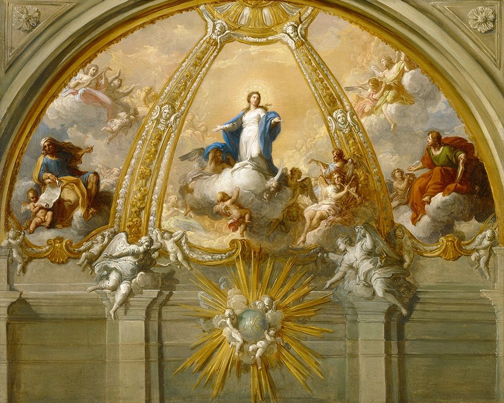 Immaculate Conception art print by Placido Costanzi for $57.95 CAD