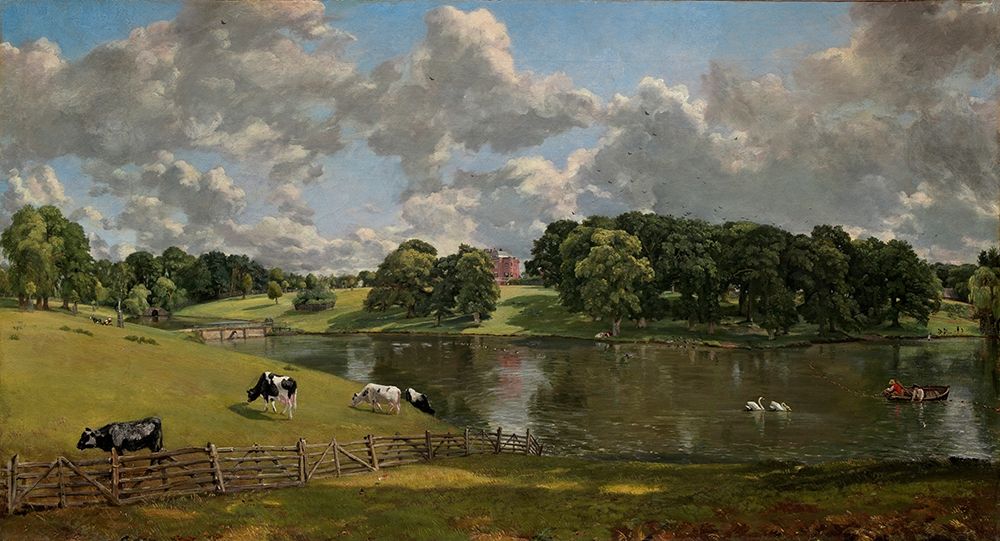 Wivenhoe Park, Essex, 1816 art print by John Constable for $57.95 CAD
