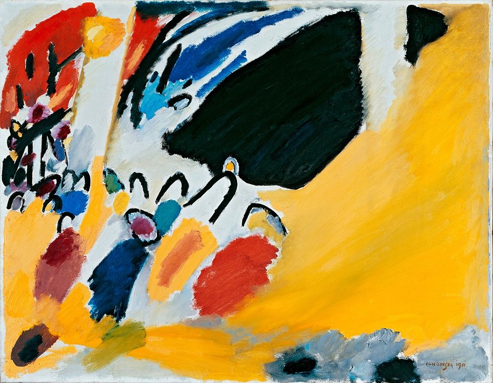 Impression III - Concert, 1911 art print by Wassily Kandinsky for $57.95 CAD