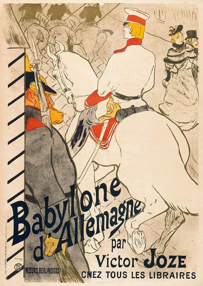 Babylone dAllemagne art print by Henri de Toulouse-Lautrec for $57.95 CAD