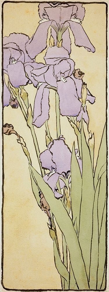 Iris art print by Hannah Borger Overbeck for $57.95 CAD