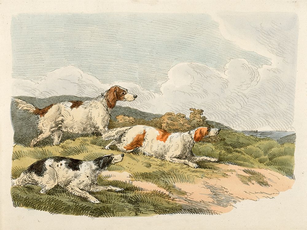 Running Hounds, 1817 art print by Henry Thomas Alken for $57.95 CAD