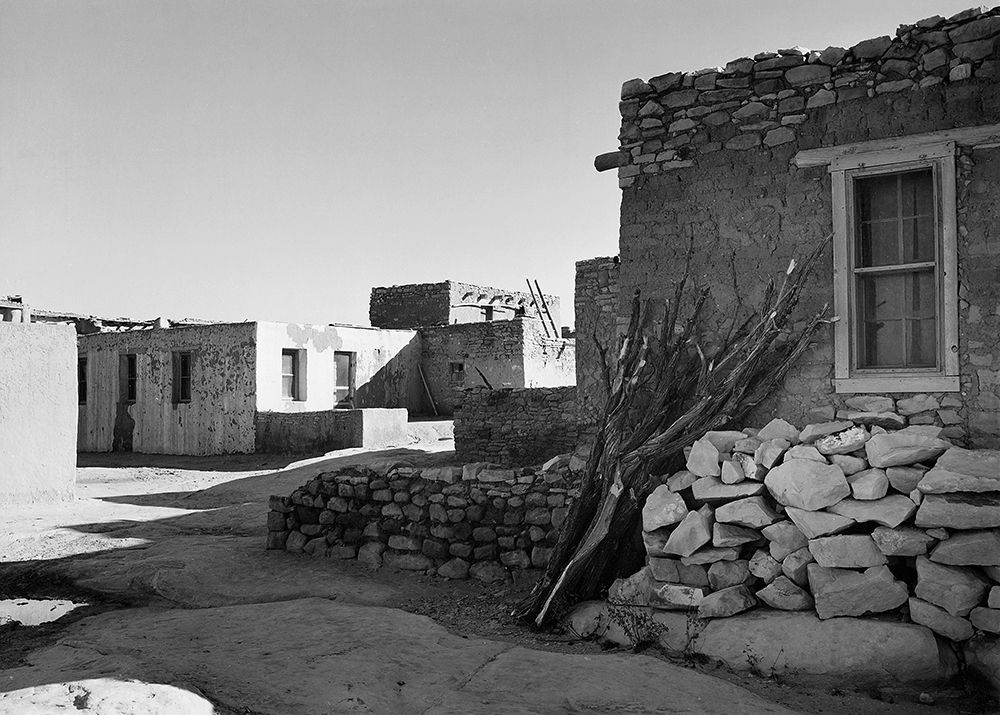 Street and Houses - Acoma Pueblo, New Mexico - National Parks and Monuments, ca. 1933-1942 art print by Ansel Adams for $57.95 CAD