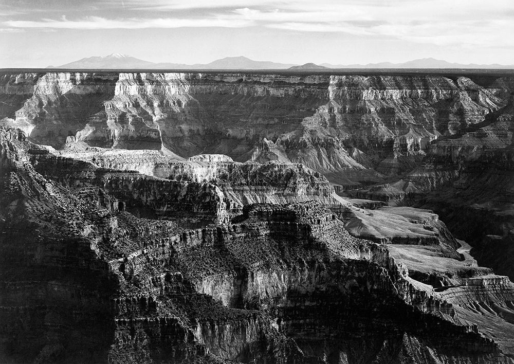 Grand Canyon National Park - National Parks and Monuments, Arizona, 1940 art print by Ansel Adams for $57.95 CAD