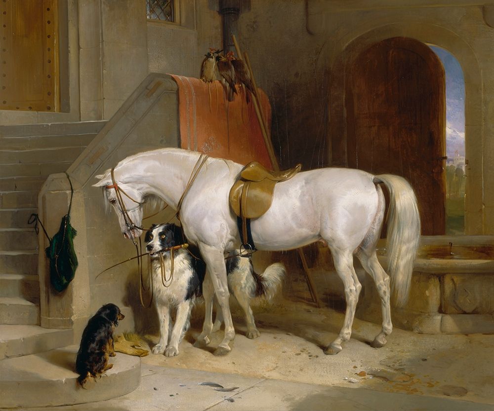 Favourites art print by Sir Edwin Henry Landseer for $57.95 CAD