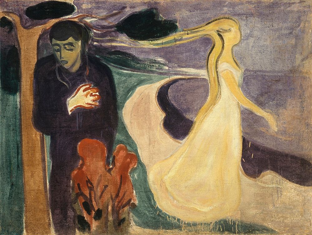 Separation, 1896 art print by Edvard Munch for $57.95 CAD