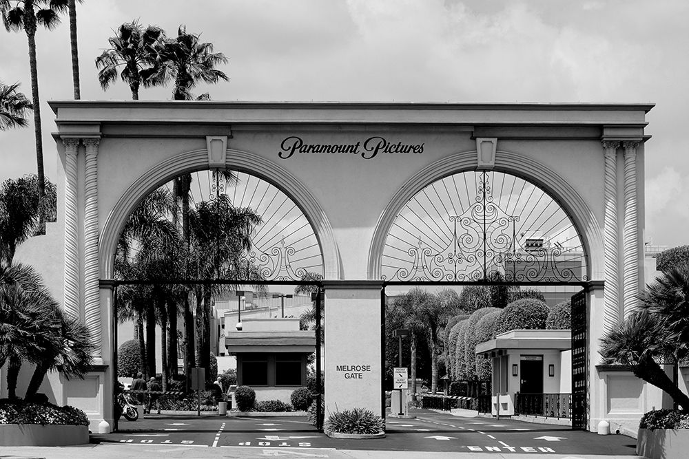 Paramount Pictures entrance gate Hollywood Los Angeles California art print by Carol Highsmith for $57.95 CAD