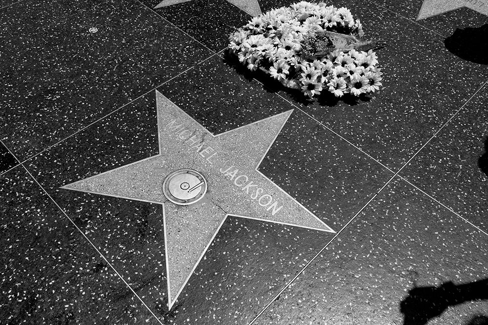 Michael Jacksons star on the Hollywood Walk of Fame Los Angeles California art print by Carol Highsmith for $57.95 CAD