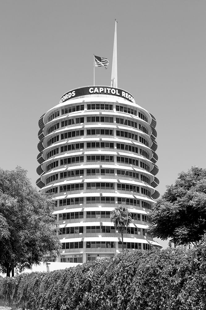 The Capitol Records Tower Los Angeles California art print by Carol Highsmith for $57.95 CAD