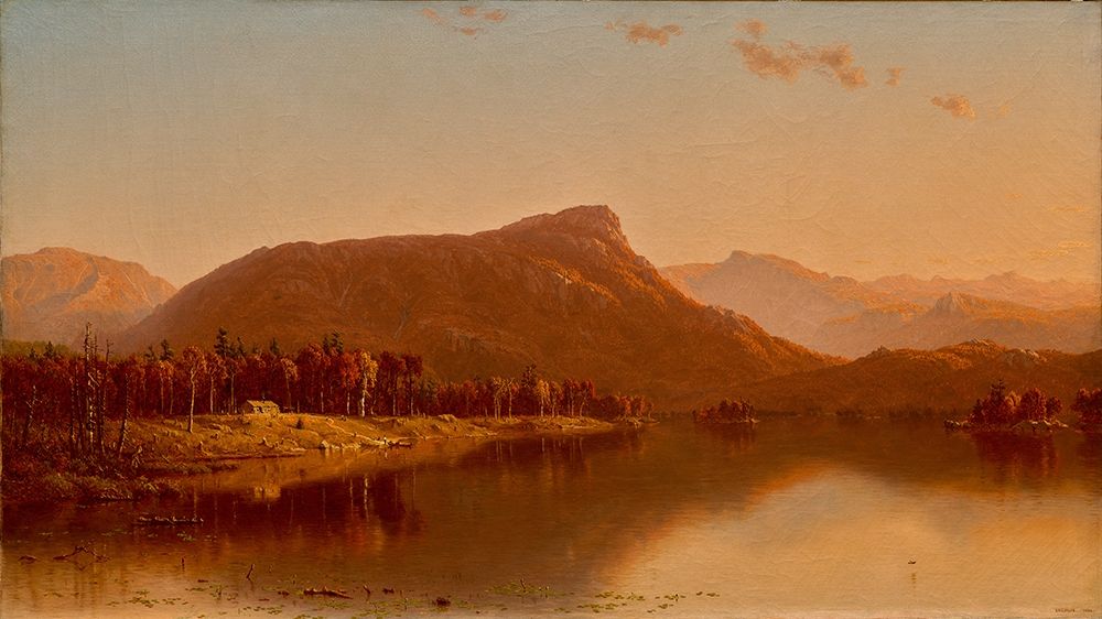 A Home in the Wilderness art print by Sanford Robinson Gifford for $57.95 CAD