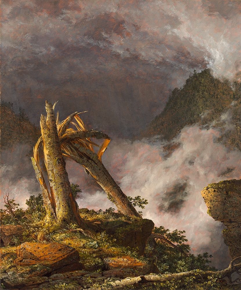 Storm in the Mountains art print by Frederic Edwin Church for $57.95 CAD