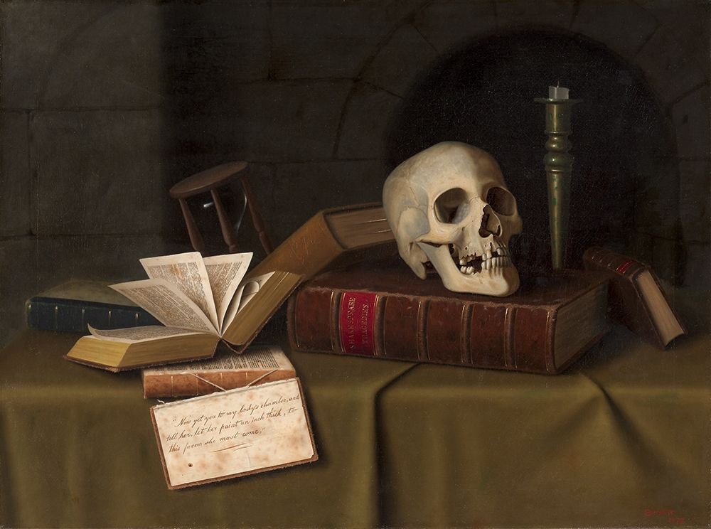 Memento Mori To This Favour art print by William Michael Harnett for $57.95 CAD