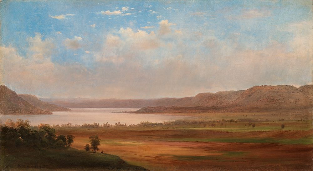 View of Lake Pepin Minnesota art print by Robert S Duncanson for $57.95 CAD