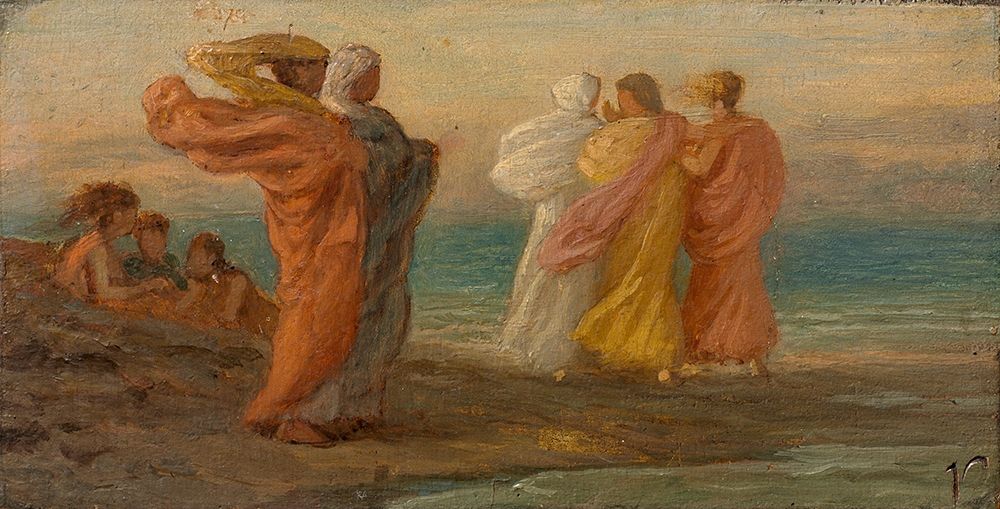 The Music Party art print by Elihu Vedder for $57.95 CAD