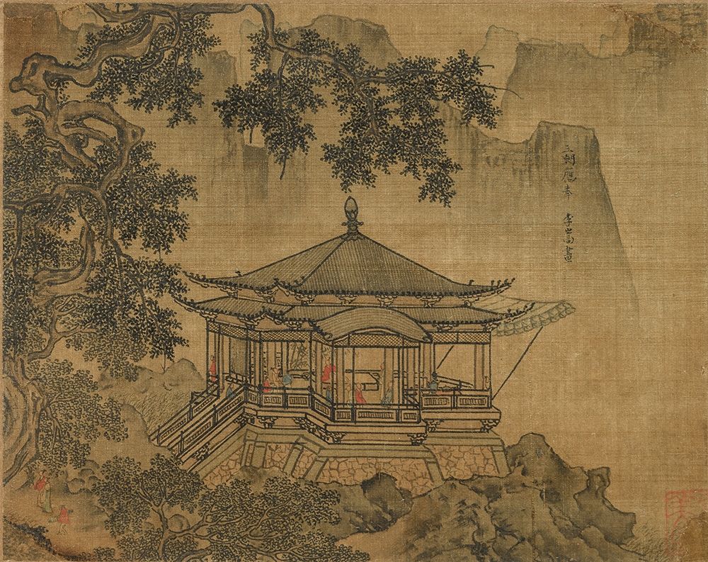 A Pavilion art print by China Southen Song Dynasty for $57.95 CAD