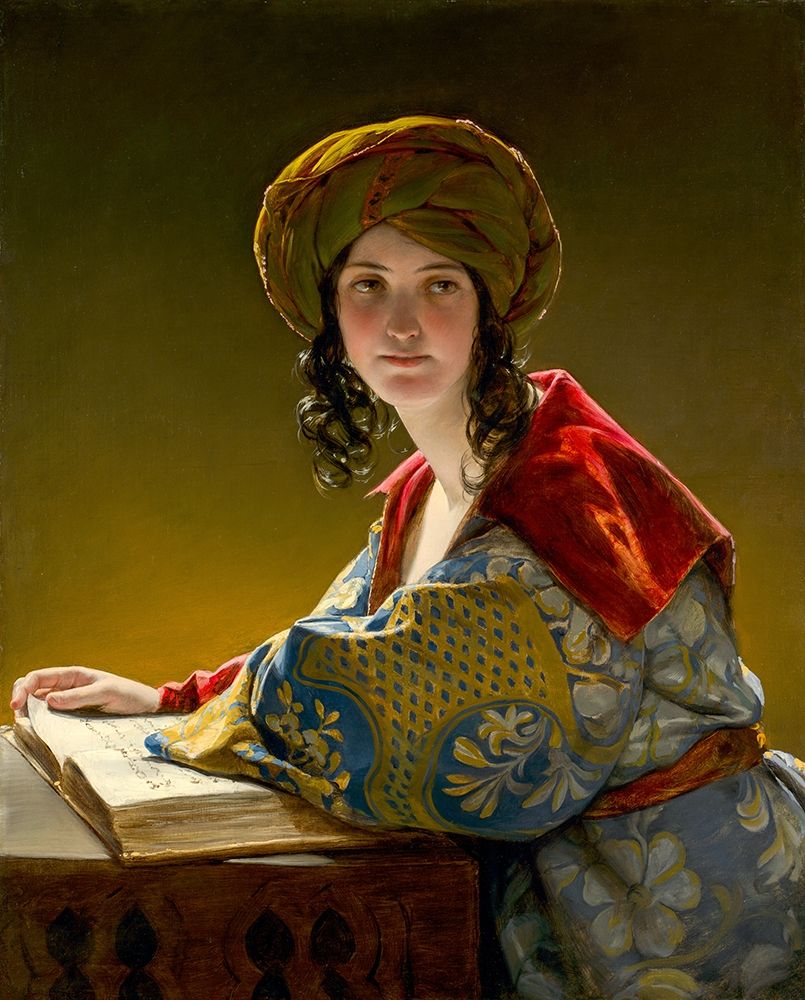 The Young Eastern Woman art print by Friedrich Amerling for $57.95 CAD