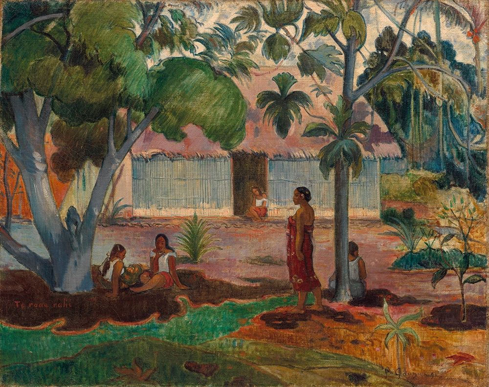 The Large Tree art print by Paul Gauguin for $57.95 CAD