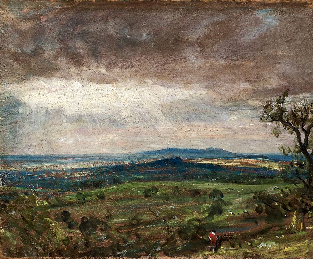 Hampstead Heath, Looking Toward Harrow art print by John Constable for $57.95 CAD